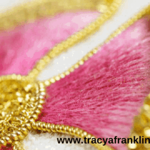 tracy a franklin hand embroidery specialist embroidered logo detail