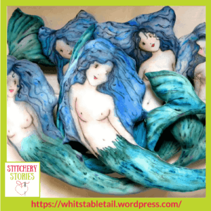 Annie Taylor Mermaids Stitchery Stories Textile Art Podcast Guest