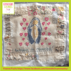 Slow Stitch 1 Yvonne Fuchs _ Stitchery Stories Textile Art Podcast Guest
