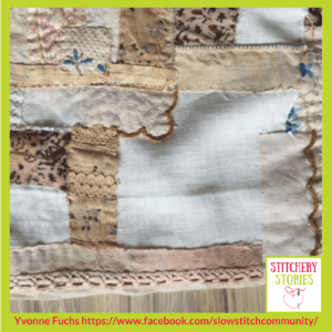 Slow Stitch 2 Yvonne Fuchs _ Stitchery Stories Textile Art Podcast Guest