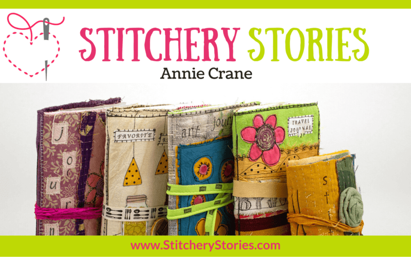 Annie Crane guest Stitchery Stories textile art podcast Wide Art