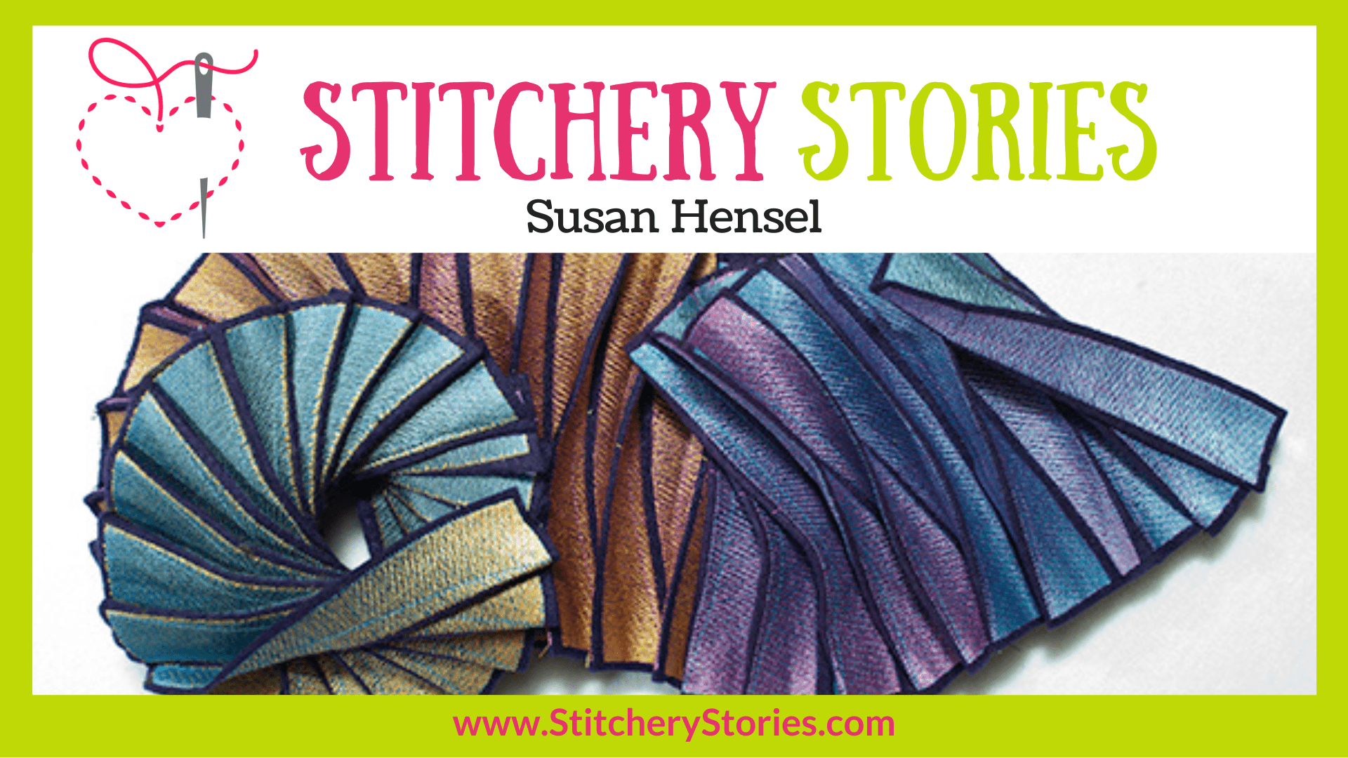 digital machine embroidery by susan hensel guest on stitchery stories textile art podcast