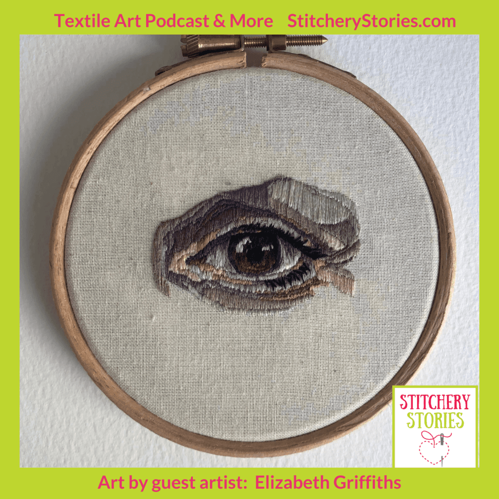 Sarah by elizabeth griffiths Stitchery Stories podcast