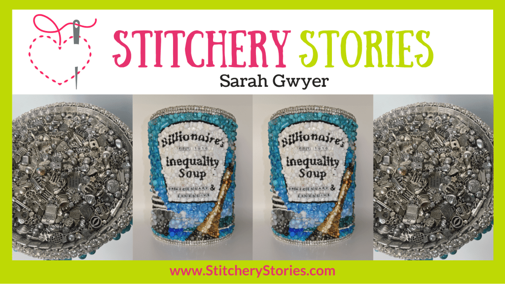 'heat or eat' sarah gwyer guest Stitchery Stories textile art podcast Wide Art